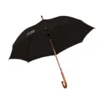 FirstClass RCS RPET paraplu 23 inch, zwart (± pms black)