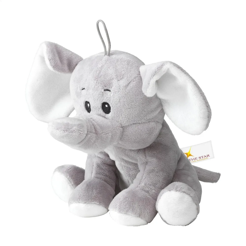 Olly pluche olifant knuffel productfoto 2 - Hidalgo-werbeartikel Olly pluche olifant knuffel — productfoto 2