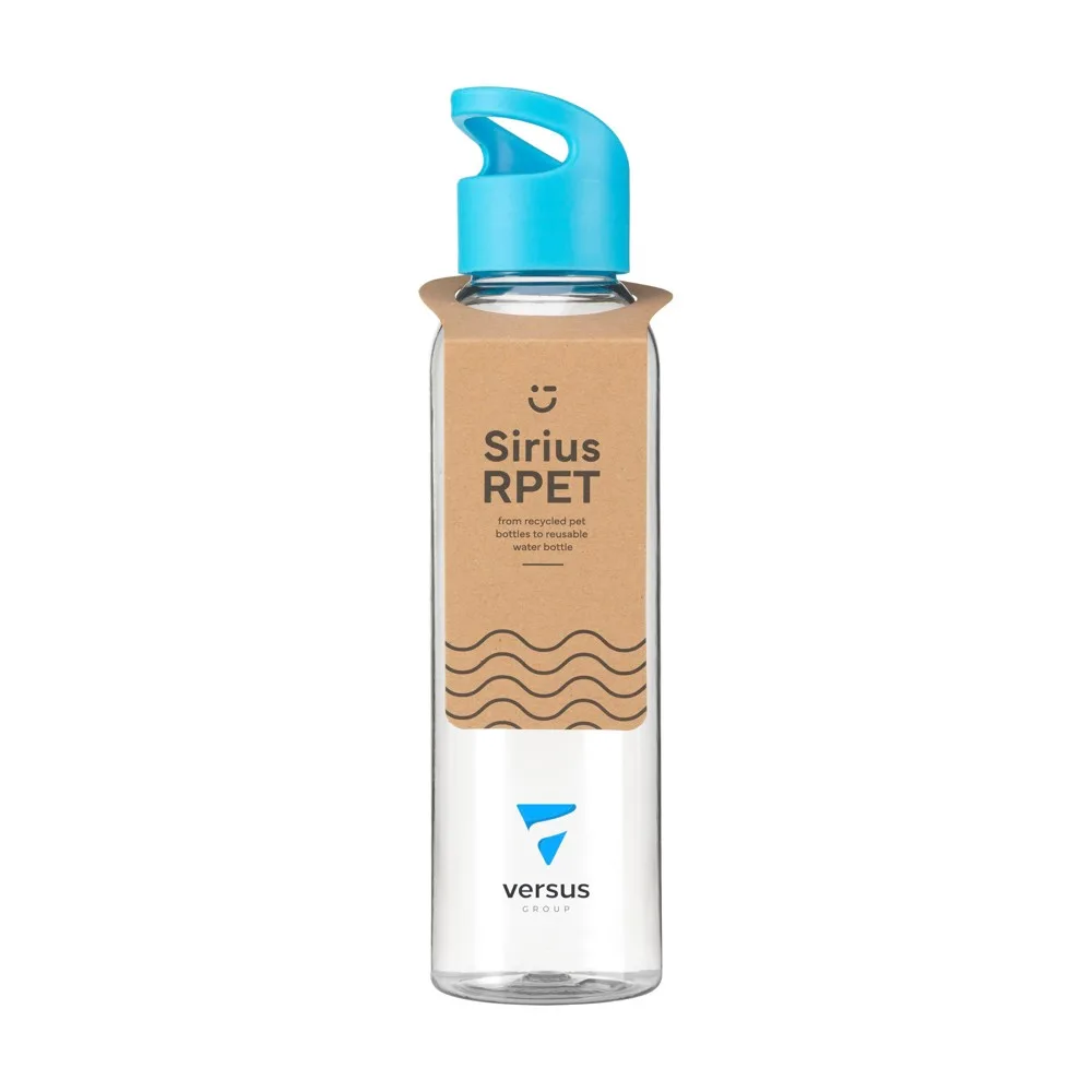 Sirius RCS RPET 650 ml blauw ± pms 299c - Bidons & Shakers Sirius RCS RPET 650 ml, blauw (± pms 299c)