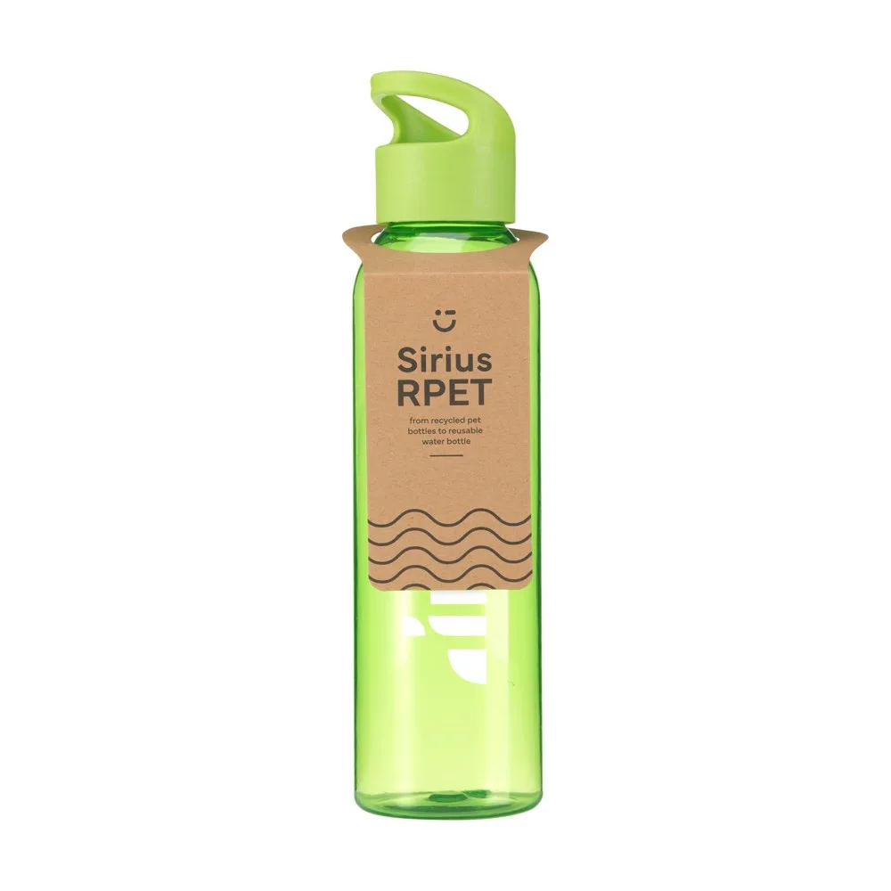 Sirius RCS RPET 650 ml lichtgroen ± pms 367c - Bidons & Shakers Sirius RCS RPET 650 ml, lichtgroen (± pms 367c)