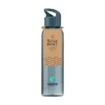 Sirius RCS RPET 650 ml navygrijs ± pms 7545c - Bidons & Shakers Sirius RCS RPET 650 ml, navy/grijs (± pms 7545c)