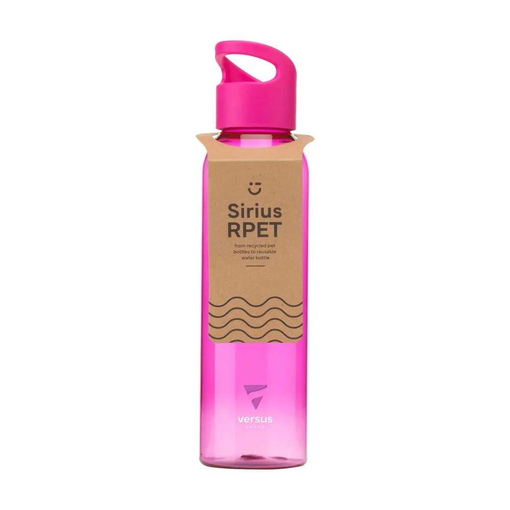 Sirius RCS RPET 650 ml roze ± pms pink - Bidons & Shakers Sirius RCS RPET 650 ml, roze (± pms pink)