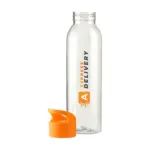 Sirius RCS RPET 650 ml transparant oranje ± pms 2018 - Bidons & Shakers Sirius RCS RPET 650 ml, transparant oranje (± pms 2018)