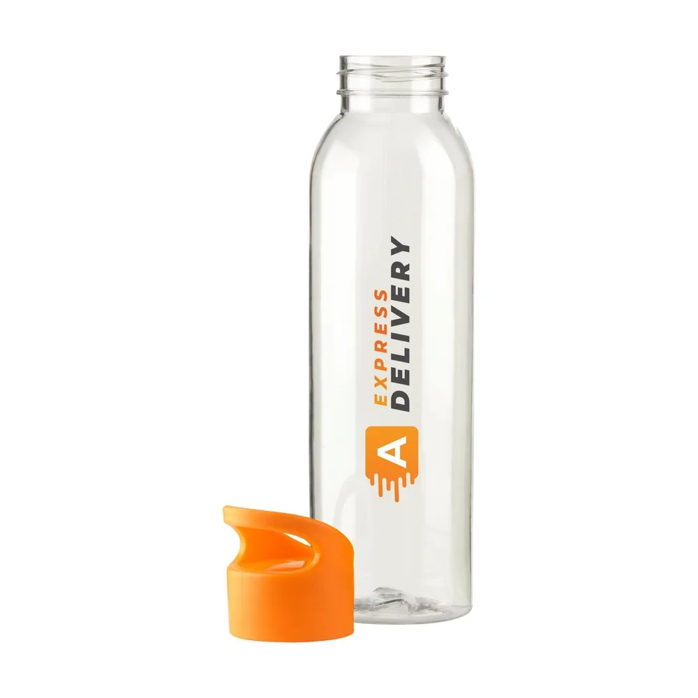 Sirius RCS RPET 650 ml transparant oranje ± pms 2018 - Bidons & Shakers Sirius RCS RPET 650 ml, transparant oranje (± pms 2018)