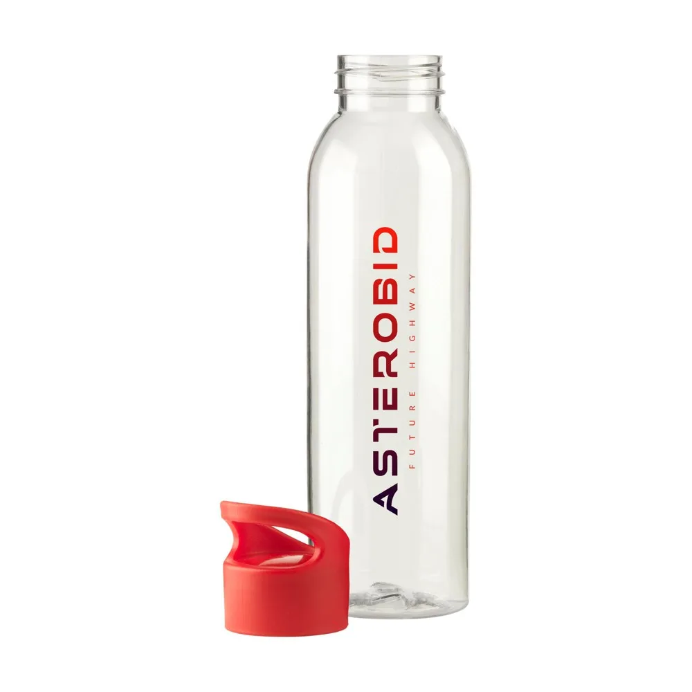 Sirius RCS RPET 650 ml transparant rood ± pms 200 - Bidons & Shakers Sirius RCS RPET 650 ml, transparant rood (± pms 200)