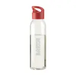 Sirius 650 ml drinkfles transparant rood ± pms 200 - Bidons & Shakers Sirius 650 ml drinkfles, transparant rood (± pms 200)