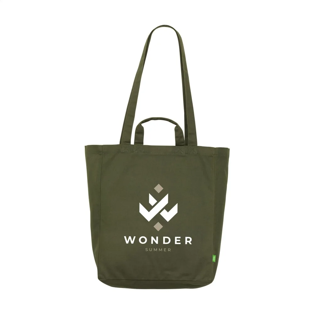 Organic Cotton Canvas Tote Bag Colour (280 g/m²) tas