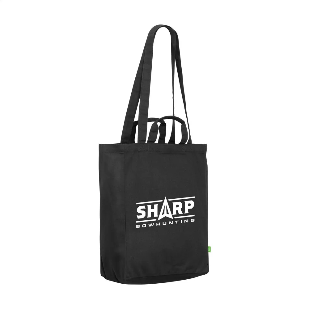 Organic Cotton Canvas Tote Bag Colour (280 g/m²) tas — productfoto 11