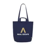 Organic Cotton Canvas Tote Bag Colour (280 g/m²) tas, navy (± pms 282c)