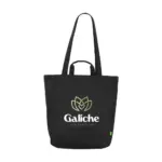Organic Cotton Canvas Tote Bag Colour (280 g/m²) tas, zwart
