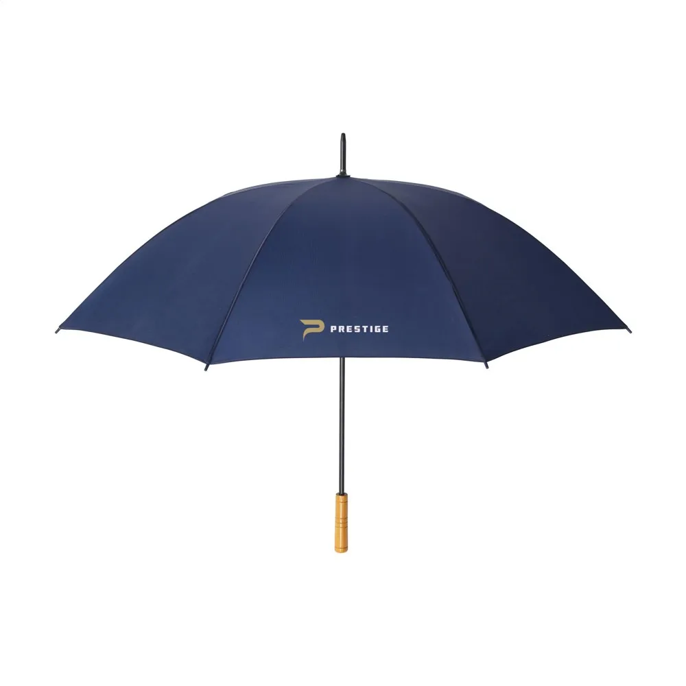 BlueStorm RCS RPET paraplu 30 inch productfoto 2 - Hidalgo-werbeartikel BlueStorm RCS RPET paraplu 30 inch — productfoto 2