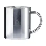 IsoMug RCS Recycled Steel 300 ml mok, zilver