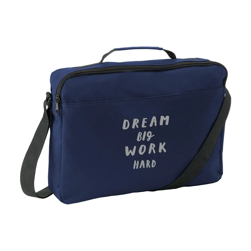 Printed Metro Shoulder Document Bag Adjustable 600D A4 — product photo 8