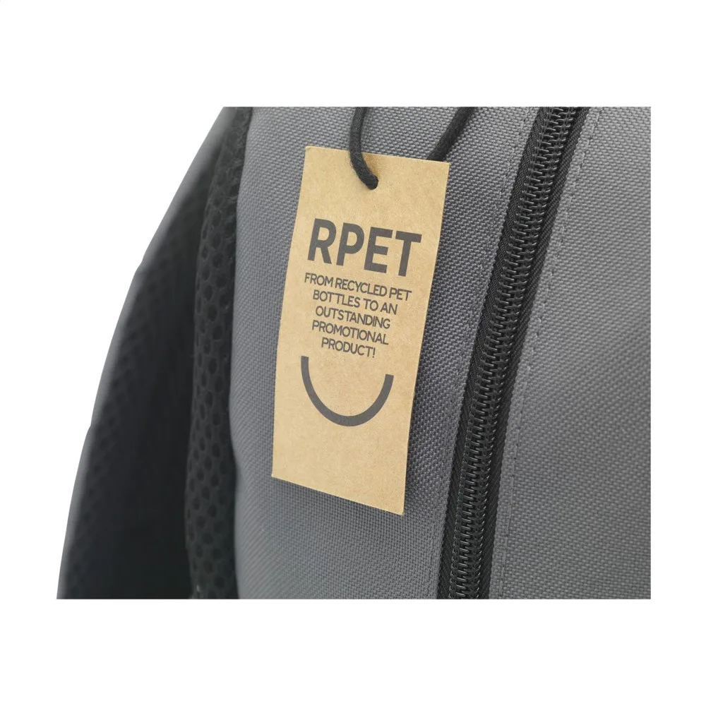 Laptoprucksack Finley bedrucken 15,6 Zoll 15L GRS RPET — Produktfoto 14
