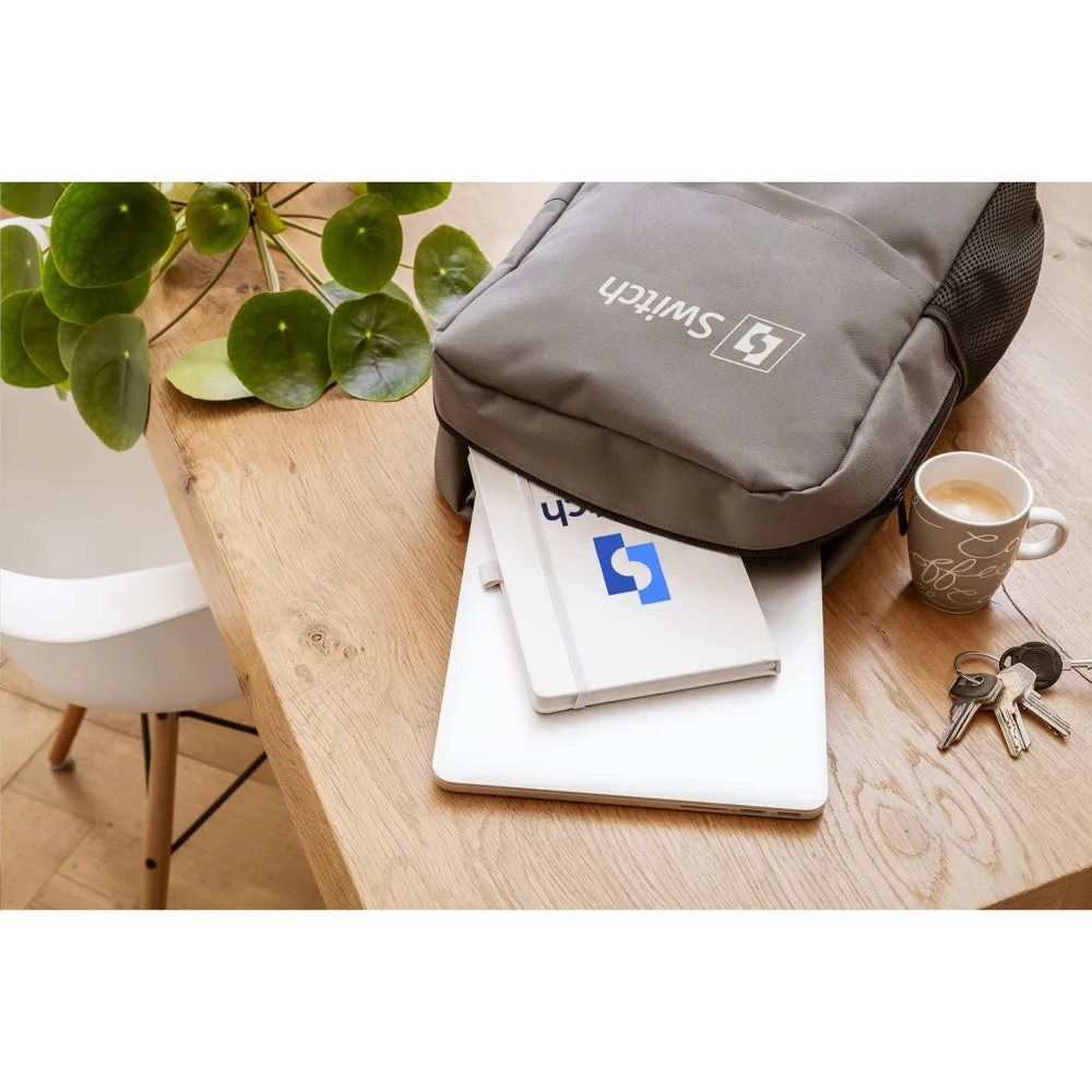 Laptoprucksack Finley bedrucken 15,6 Zoll 15L GRS RPET — Produktfoto 15