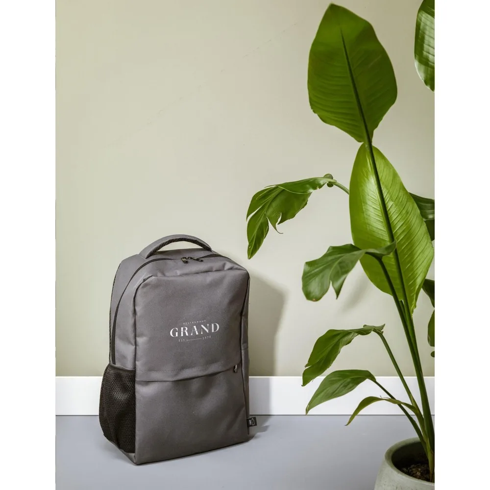 Laptoprucksack Finley bedrucken 15,6 Zoll 15L GRS RPET — Produktfoto 16
