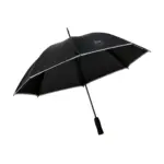 ReflectColour stormparaplu 23,5 inch, zwart (± pms black)