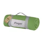 SuperSoft RPET (180 g/m²) fleecedeken, groen (± pms 7490c)