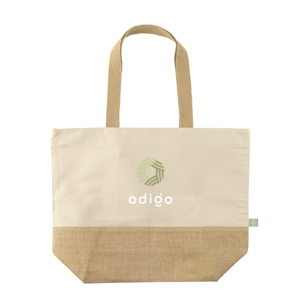 Cancun Organic Cotton Big Bag 320 gm² tas productfoto 7 - Katoenendraagtassen Cancun Organic Cotton Big Bag (320 g/m²) tas — productfoto 7
