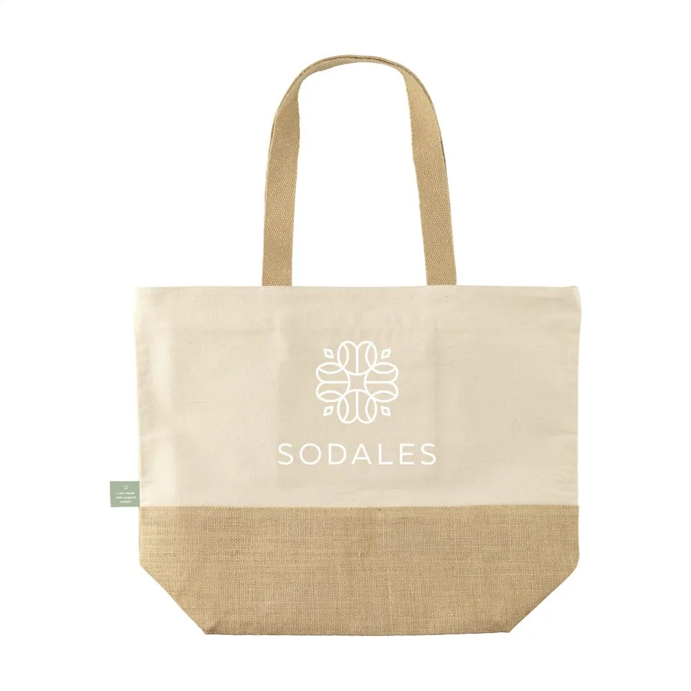 Cancun Organic Cotton Big Bag 320 gm² tas productfoto 8 - Katoenendraagtassen Cancun Organic Cotton Big Bag (320 g/m²) tas — productfoto 8