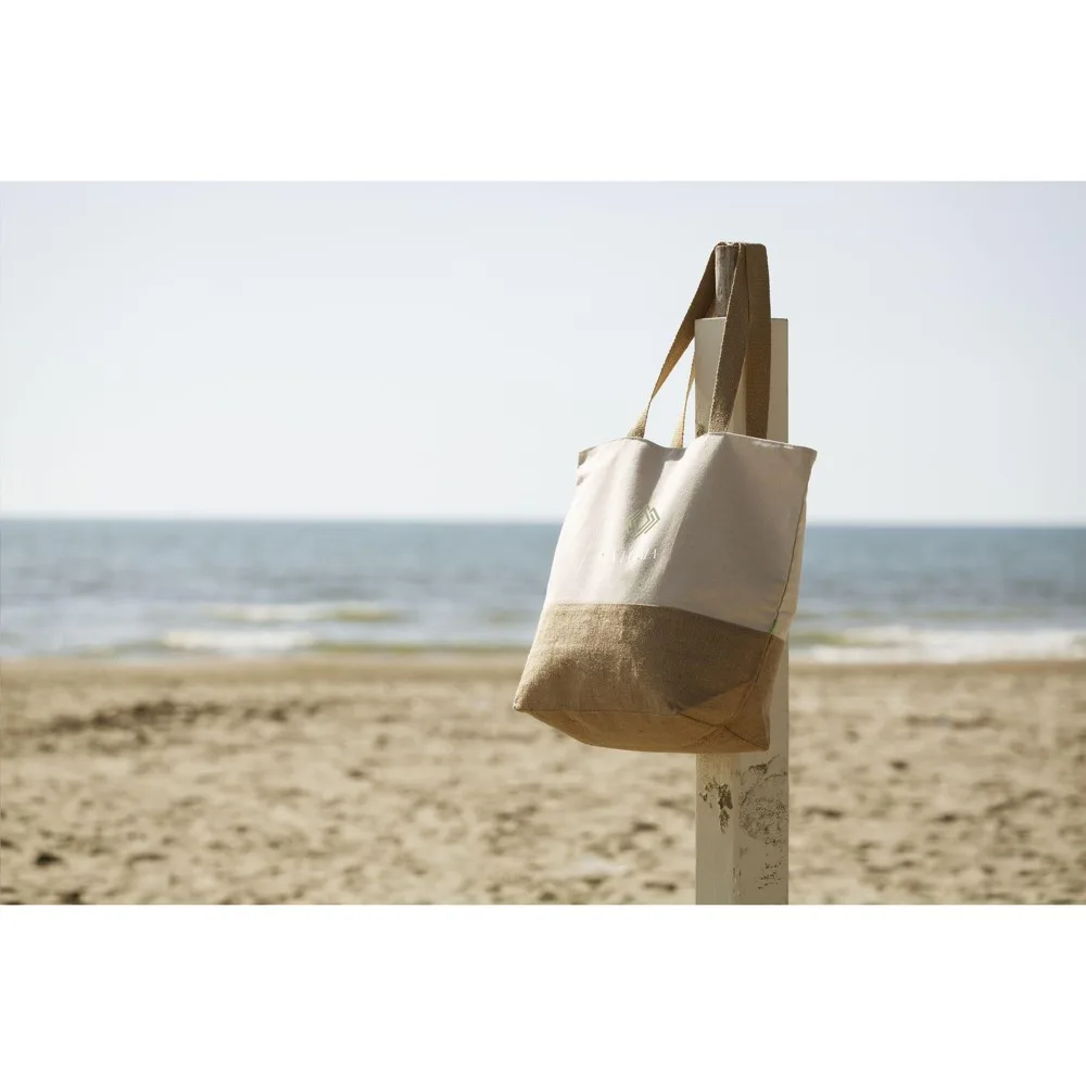 Cancun Organic Cotton Big Bag 320 gm² tas productfoto 10 - Katoenendraagtassen Cancun Organic Cotton Big Bag (320 g/m²) tas — productfoto 10