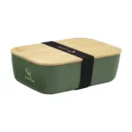 Midori Bamboo Lunchbox, donkergroen (± pms 2409c)