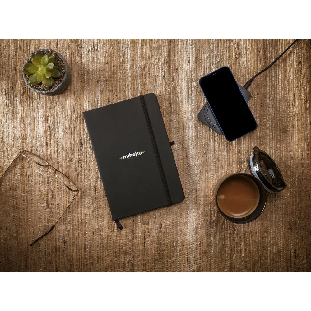 Notizbuch bedrucken Porta liniert RPET A5 — Produktfoto 13