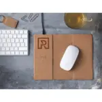 Cork Wireless Charging Mousepad muismat — productfoto 9