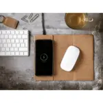 Cork Wireless Charging Mousepad muismat — productfoto 10