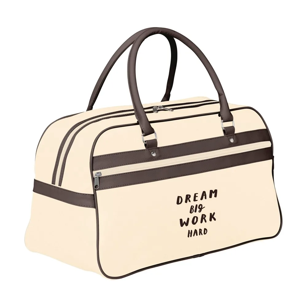 Custom RetroSport Vintage Sports Bag Faux Leather 21.5L