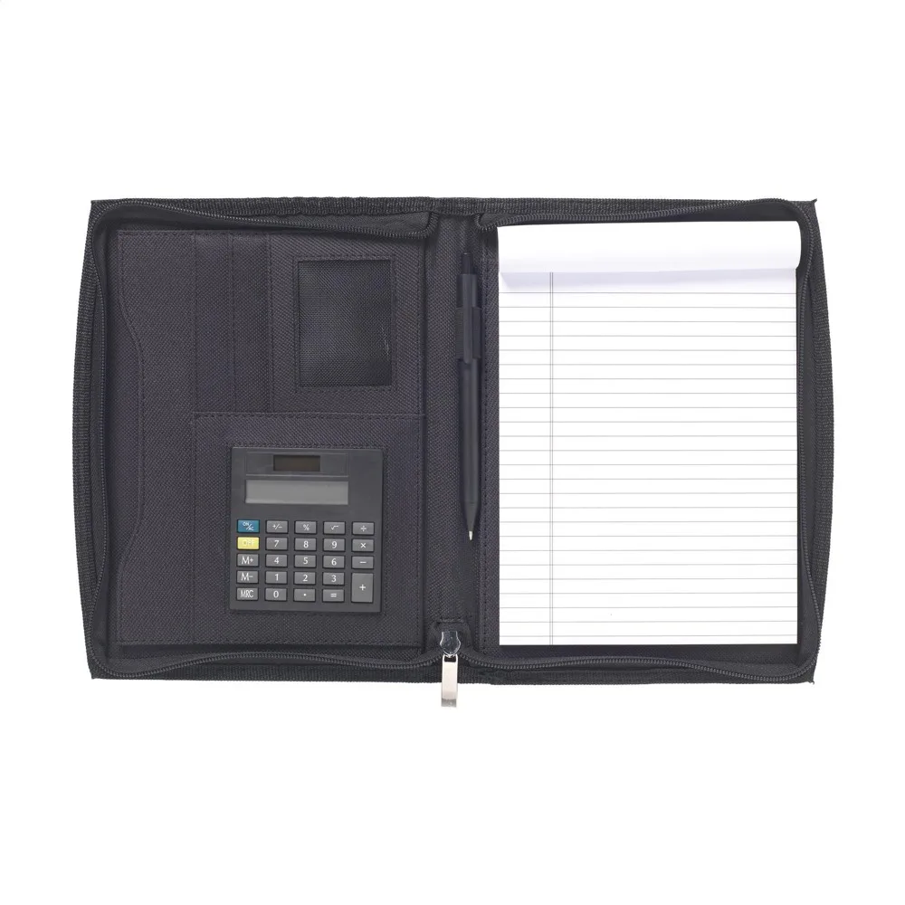 Printed A5 Document Folder DesignFolio Zipper Calculator — product photo 3