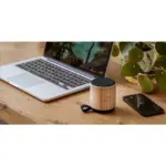 Timor Bamboo Wireless Speaker — productfoto 10