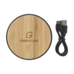 Bamboo 10W Wireless Charger draadloze snellader — productfoto 4