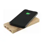 Bamboo 8000 Wireless Powerbank draadloze oplader — productfoto 2