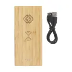 Bamboo 8000 Wireless Powerbank draadloze oplader — productfoto 3