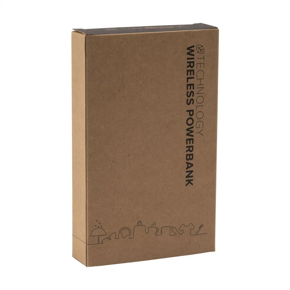Powerbank bedrucken Bambus 8000mAh Wireless Qi — Produktfoto 7
