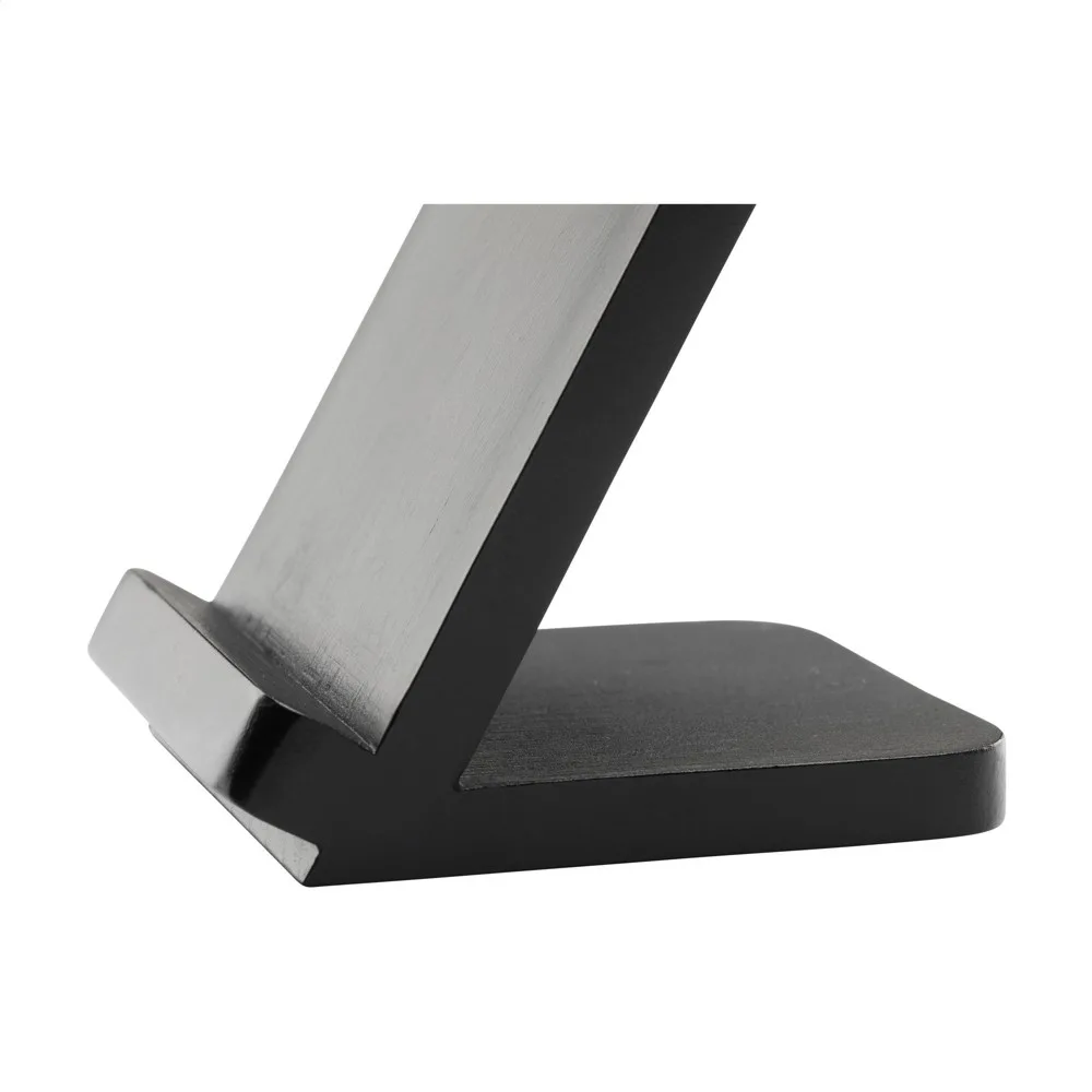 Custom Baloo 15W Fast Wireless Charger FSC Bamboo Stand — product photo 8