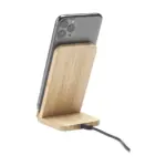 Custom Baloo 15W Fast Wireless Charger FSC Bamboo Stand — product photo 16