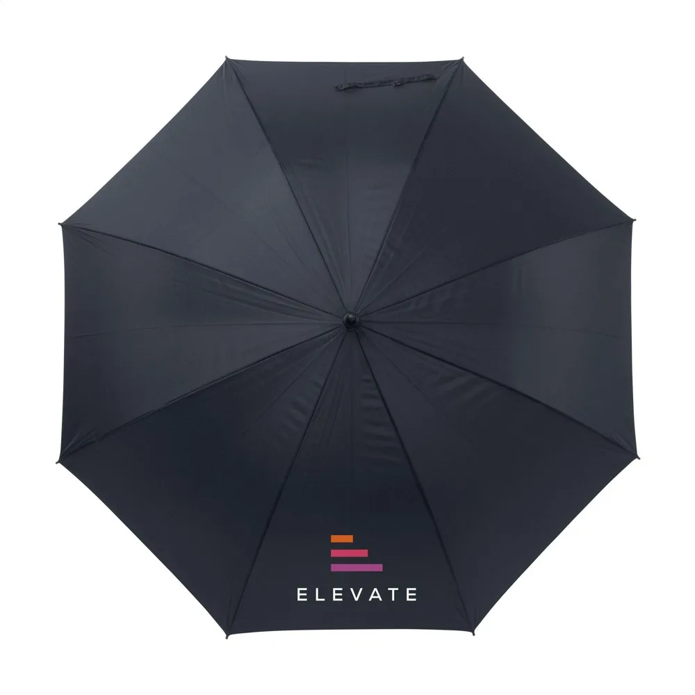 Regenschirm bedrucken Colorado XL Fiberglas RPET 132 cm