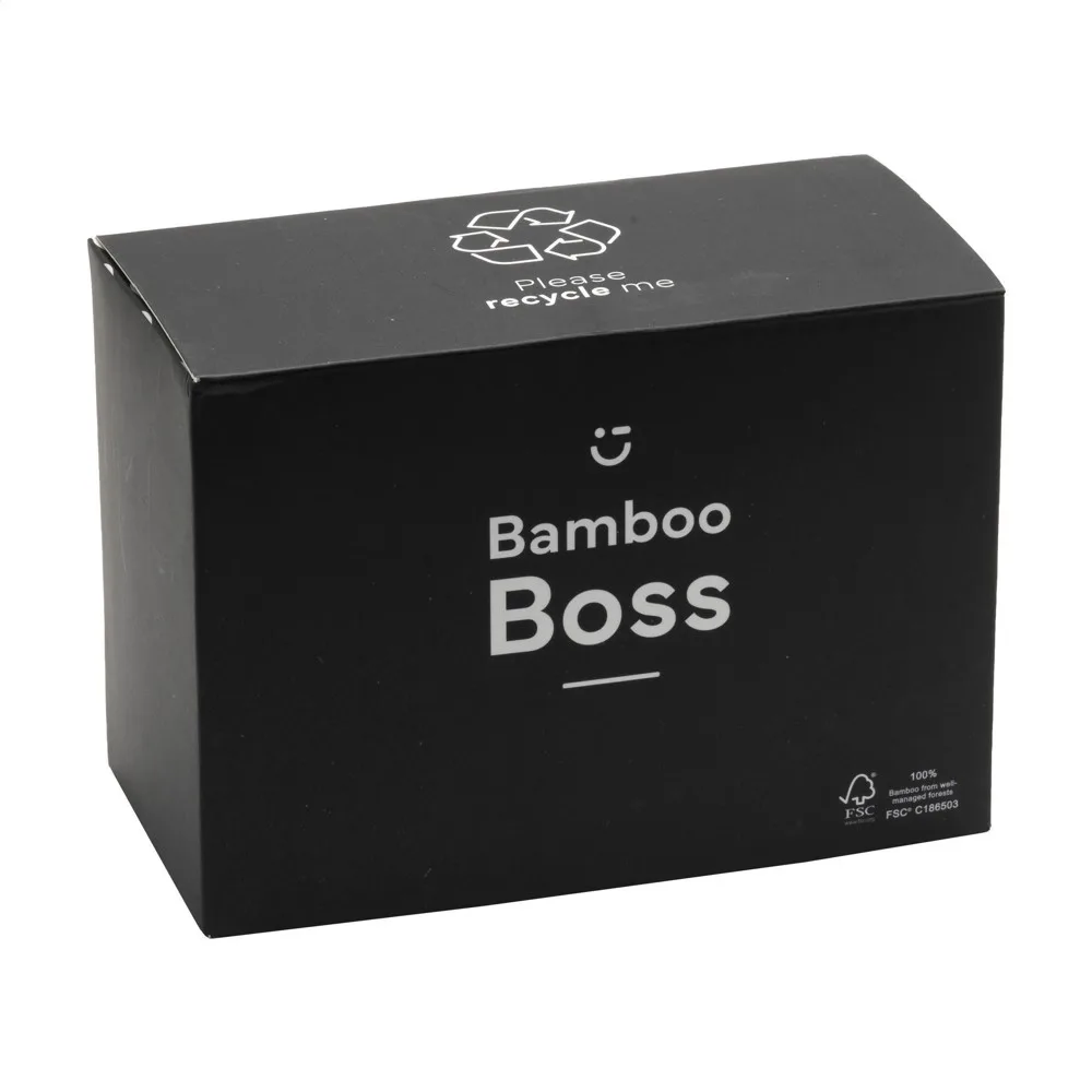 Bamboo Boss 15W draadloze opladerpenhouder productfoto 9 - Hidalgo-werbeartikel Bamboo Boss 15W draadloze oplader/penhouder — productfoto 9