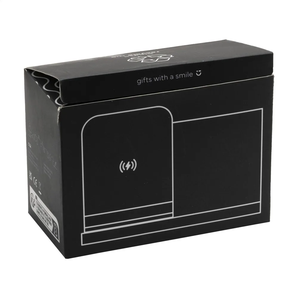 Bamboo Boss 15W draadloze opladerpenhouder productfoto 10 - Hidalgo-werbeartikel Bamboo Boss 15W draadloze oplader/penhouder — productfoto 10