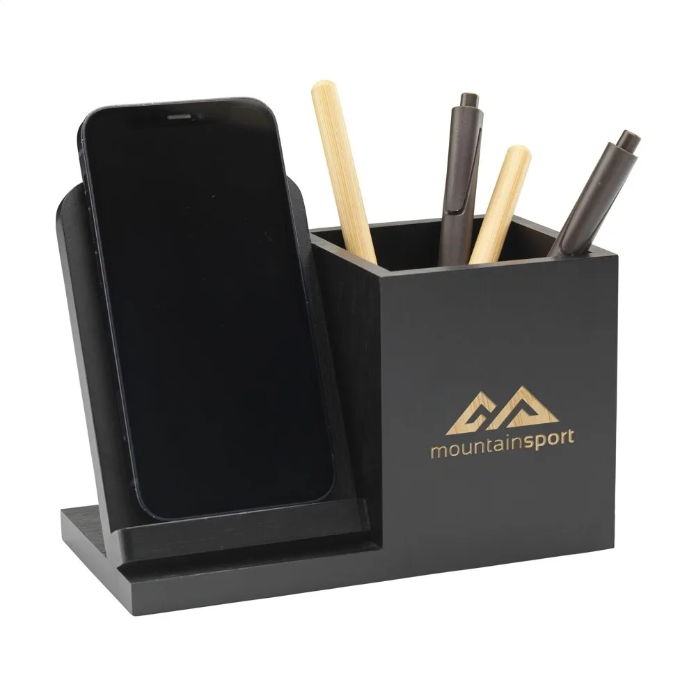 Bamboo Boss 15W draadloze oplader/penhouder — productfoto 13