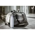 Custom Printed Voyager Weekend Bag Matte Black Cabin 21.5L — product photo 11