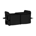 Trunk GRS RPET Felt Organizer Cooler opbergtas/koeltas, zwart