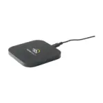 Bamboo Wireless Charger 15W draadloze oplader, zwart (± pms black)
