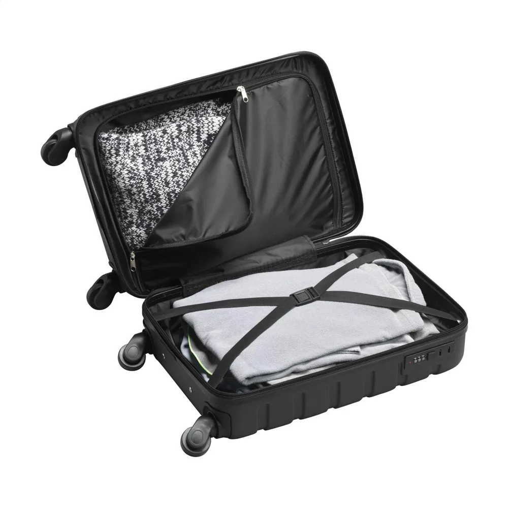 Amsterdam Trolley Printed Carry-on GRS Recycled ABS 30L — product photo 13