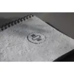 Samenpapier Notizbuch bedrucken liniert Blumensamen A5 — Produktfoto 12