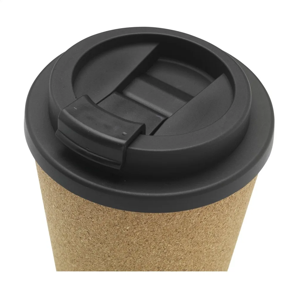 PLA Cork Cup 350 ml koffiebeker productfoto 3 - Hidalgo-werbeartikel PLA Cork Cup 350 ml koffiebeker — productfoto 3