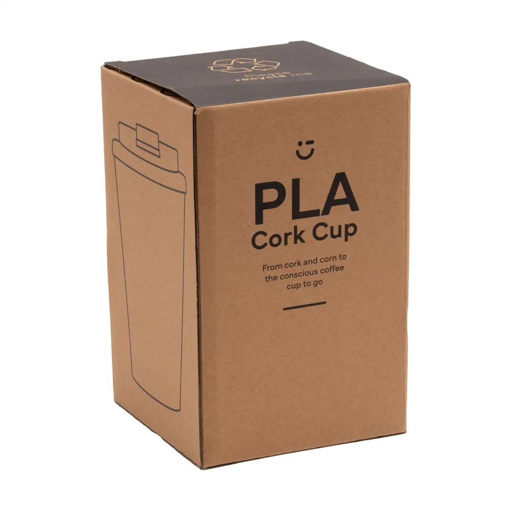 PLA Cork Cup 350 ml koffiebeker productfoto 5 - Hidalgo-werbeartikel PLA Cork Cup 350 ml koffiebeker — productfoto 5