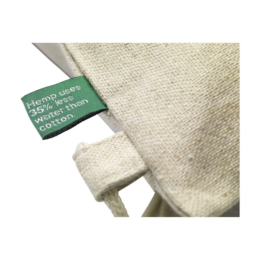 Printed Hemp Backpack Durable 250gsm 8L — product photo 8